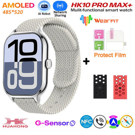 HK10 Pro Max GEN2 Smartwatch &ndash; AMOLED Display AI Assistant