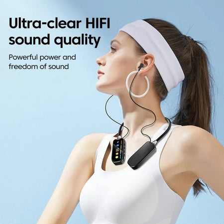 HD Screen Bluetooth 5.4 Headphones &ndash; Noise Canceling