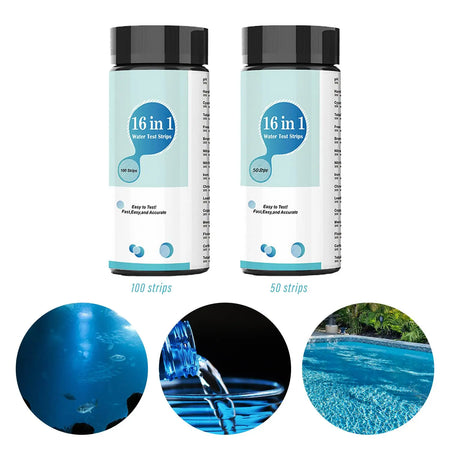 16 In 1 Water Test Strips &ndash; Fast Accurate Water Testing