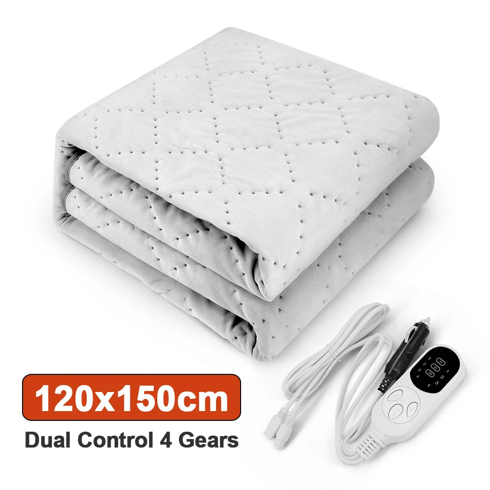 12V Car Electric Heating Blanket &ndash; All Winter Warmth 120X150CM B2 / CHINA
