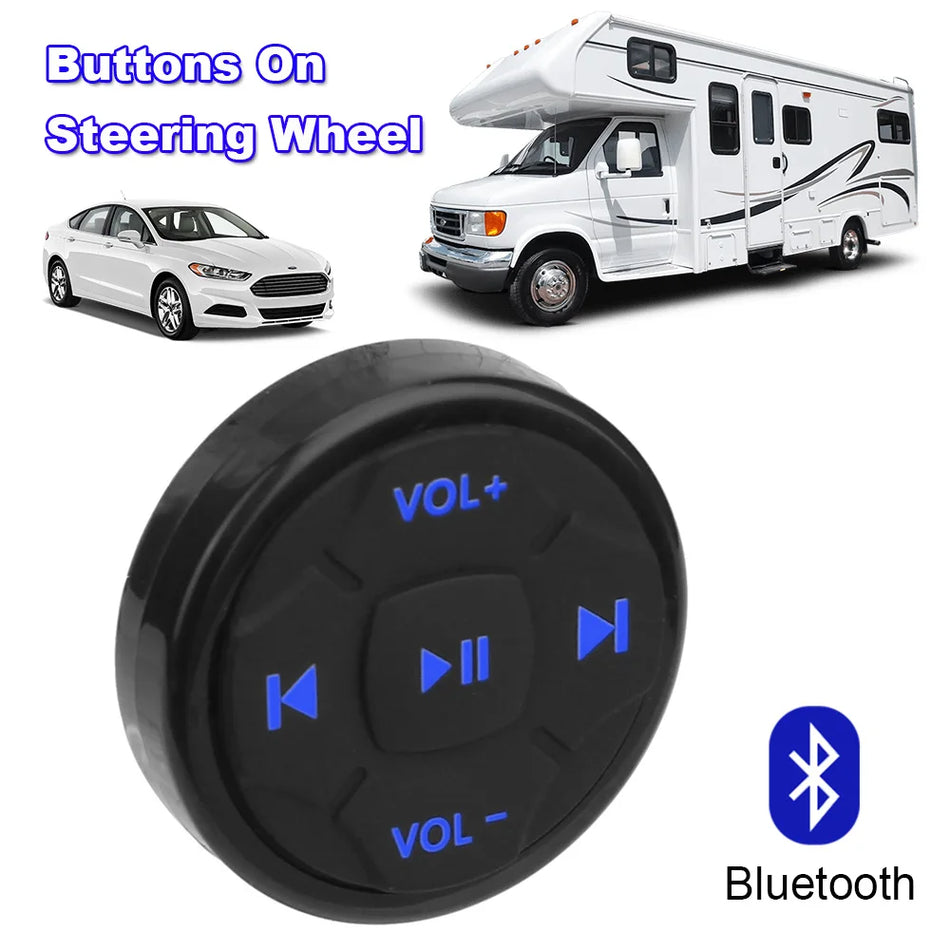 Bluetoothi roolivarre nupud autodele, 5 nupuga meedia helitugevuse kaugjuhtimine