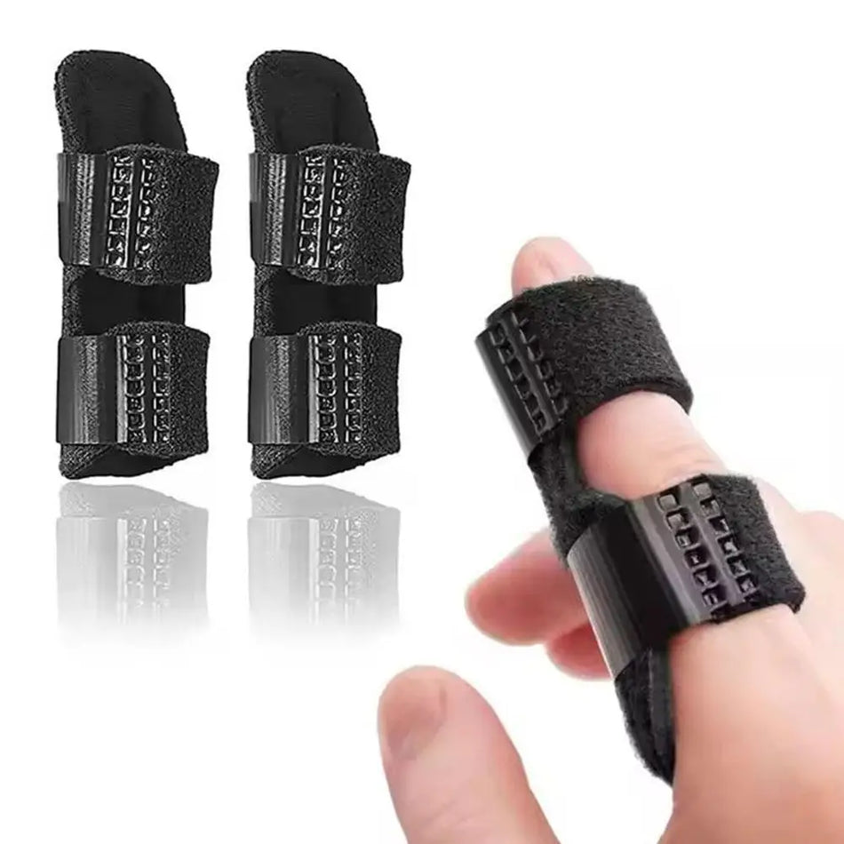 Justerbar aftrækkerfinger skinne til ledstøtte sene