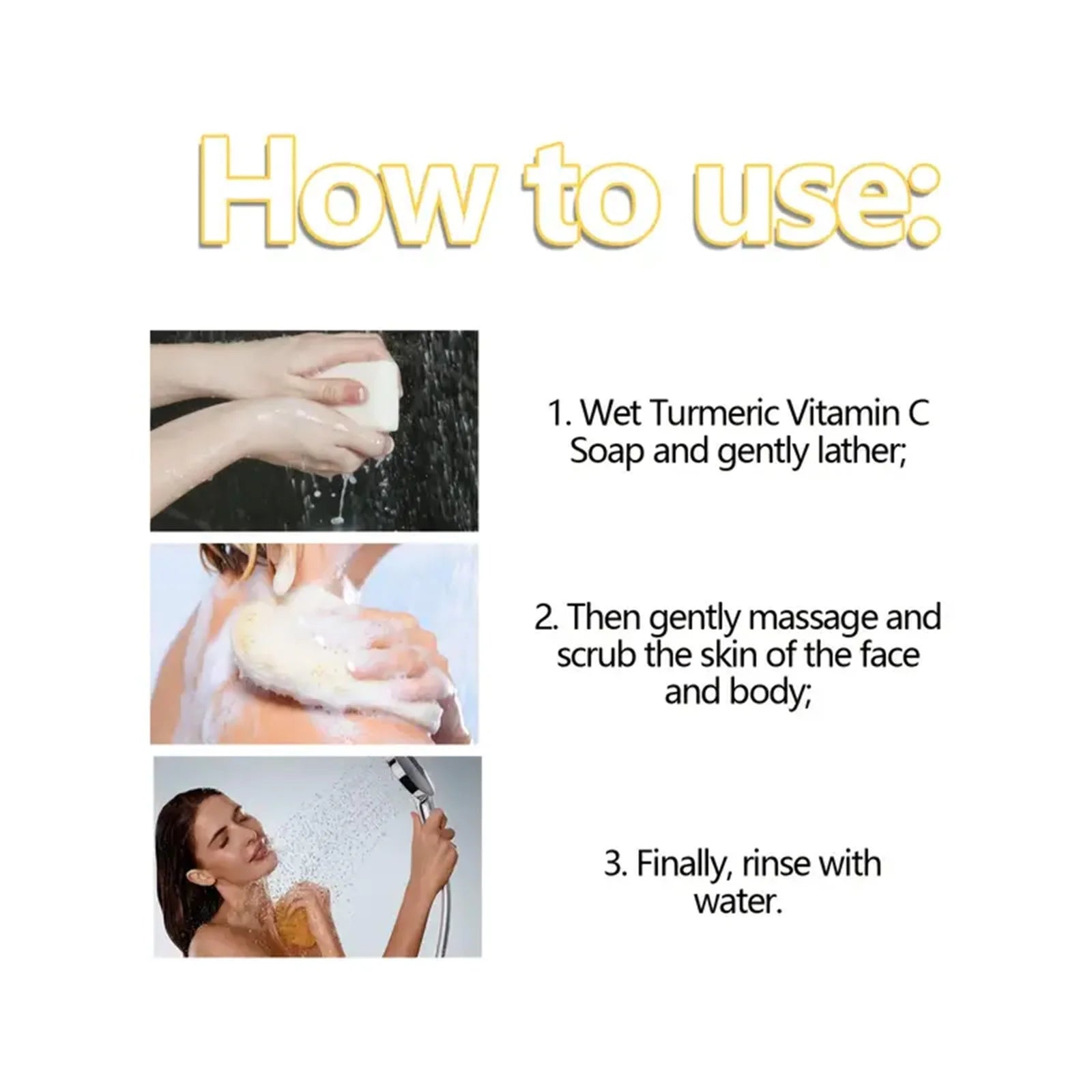 Handmade Turmeric Soap &ndash; Brightening Skin Cleanser