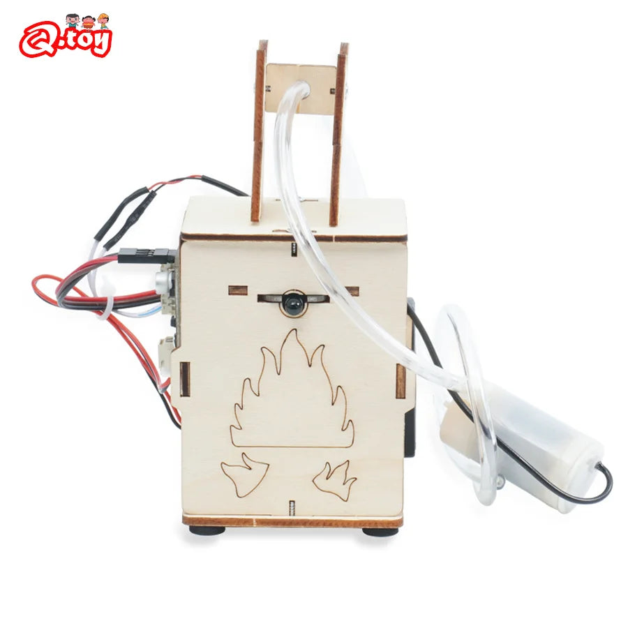 DIY automatski indukcijski aparat za gašenje požara znanstveni komplet