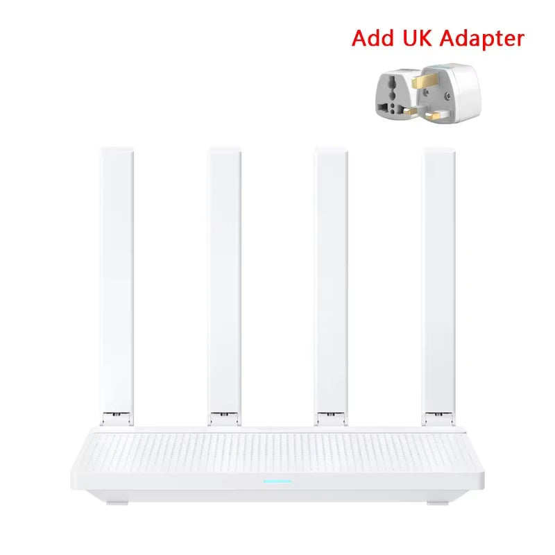 Original Xiaomi Router AX3000T &ndash; WiFi 6 Dual Band 160MHz Add UK Adapter