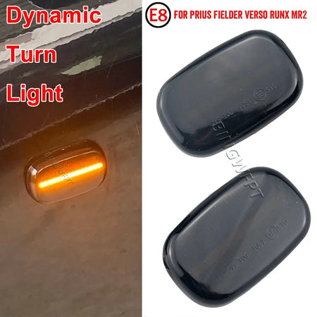 LED Dynamic Side Marker Turn Signal Light For Toyota RAV4 Camry SV4 CV4 ACV30 Corolla E10 E11 E12 ZE120 Runx Allex Vios Celica by InterCyprus Trading Ltd