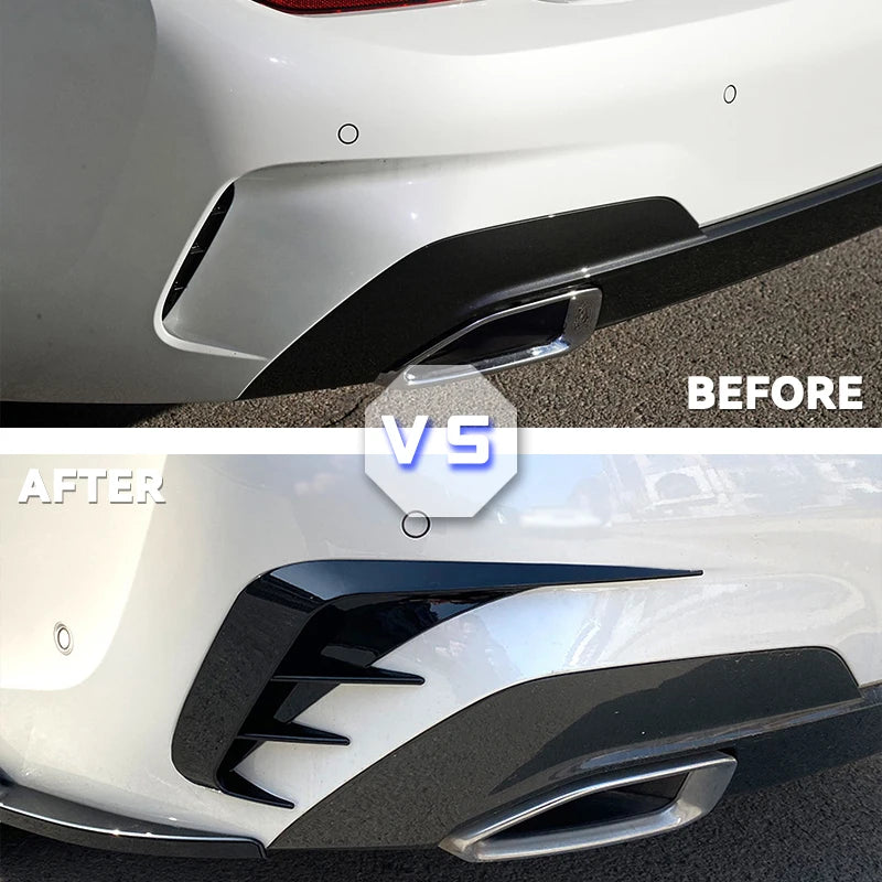 BMW 3 Serisi G20 Arka Tampon Lip Spoiler Hava Vent Trim