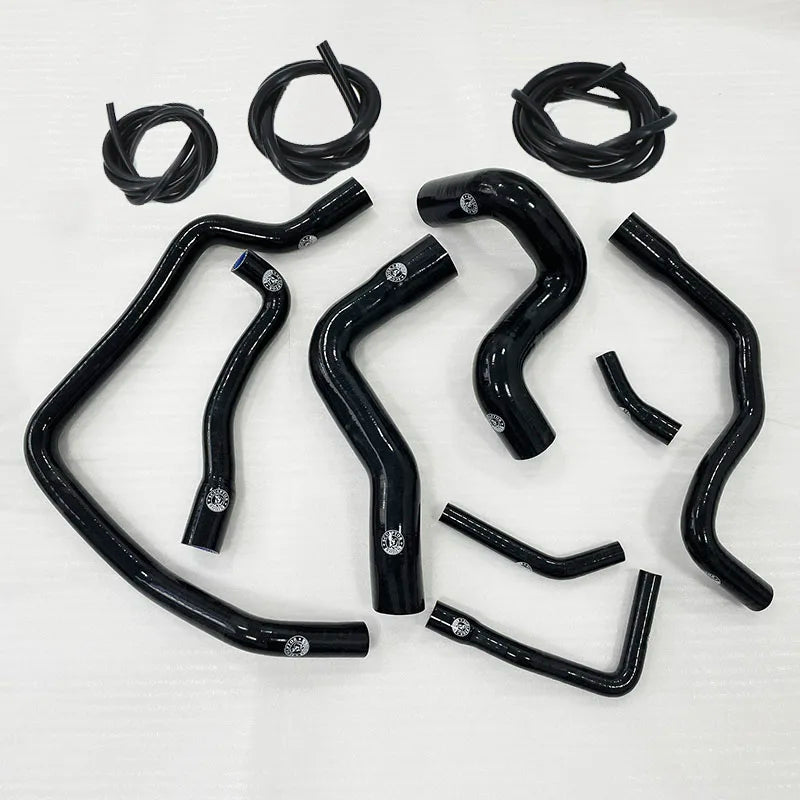 Silicone Radiator Hose Kit for BMW E34 M30 6-Cylinder 525 528 530 1989-1995 High-Temp Durable