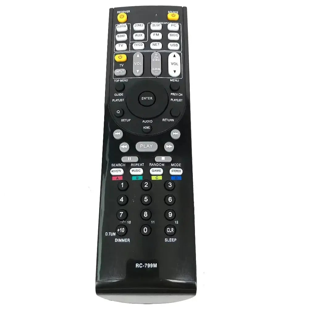 NEW Remote control For ONKYO AV Receiver RC-799M RC-738M RC-762M RC-801M RC-803M RC-879M RC-898M RC-900M TX-NR609 HT-S3300 by InterCyprus Trading Ltd