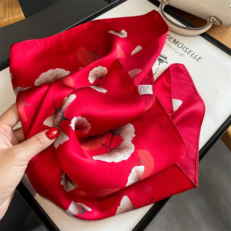 ZKVSC Silk Satin Scarf &ndash; Luxurious Elegance for Every Season