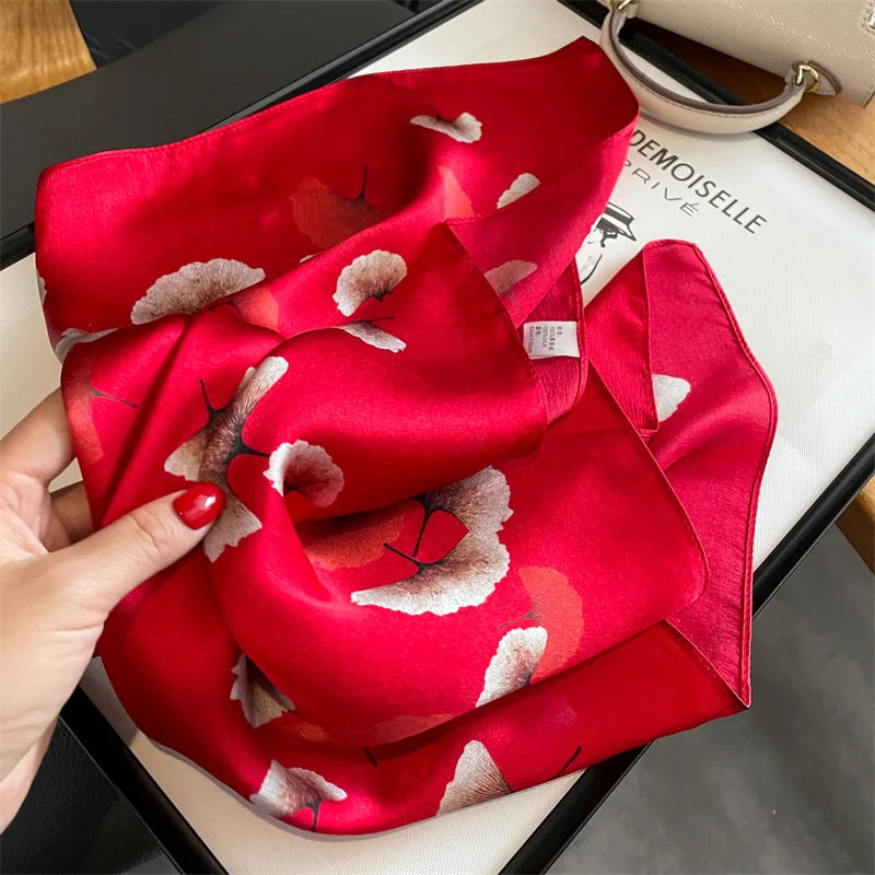 ZKVSC Silk Satin Scarf &ndash; Luxurious Elegance for Every Season