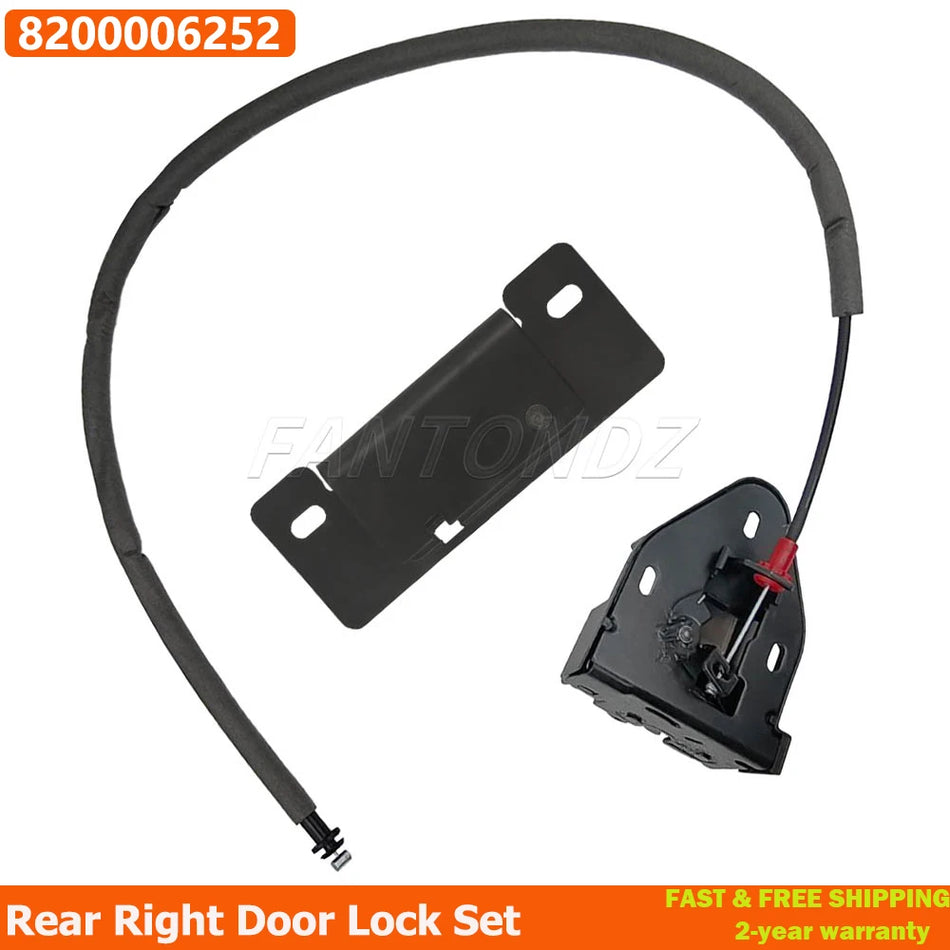 Rear Lower Right Door Lock For Renault Trafic Opel Vivaro Talento 8200006252