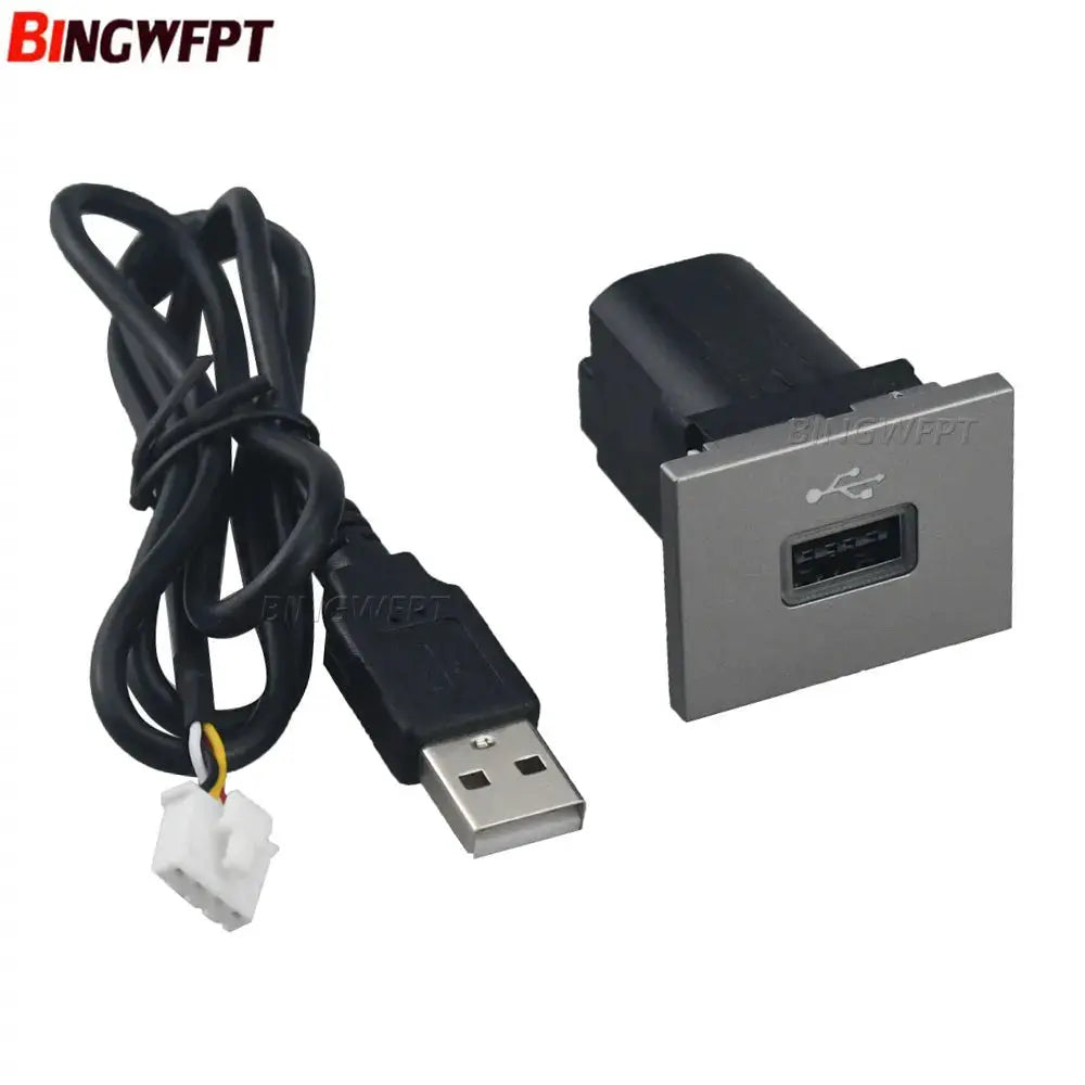 Car USB Converted Vehicle Load Adapter Flash Socket Interface Cable 12V/24V Accessories For Ford Focus 2 Mk2 2009-2011 by InterCyprus Trading Ltd