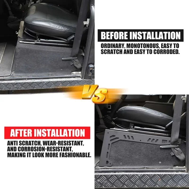 Aluminijasta zlitina notranja plošča za Defender 90 110 2004-2018