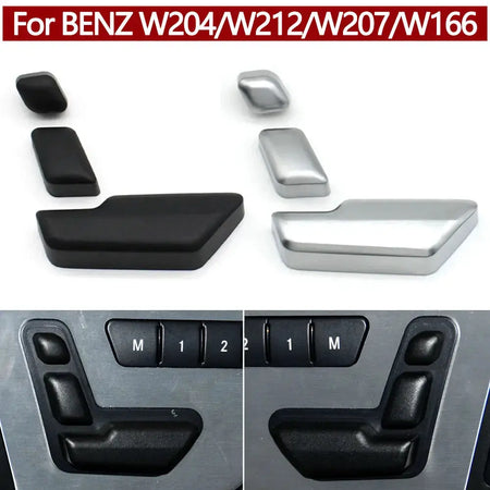 Car Left Right Seat Adjust Switch Control Button Cover Replacement For BENZ C GLK E ML GL Class W204 C204 X204 W212 W207 W166 by InterCyprus Trading Ltd