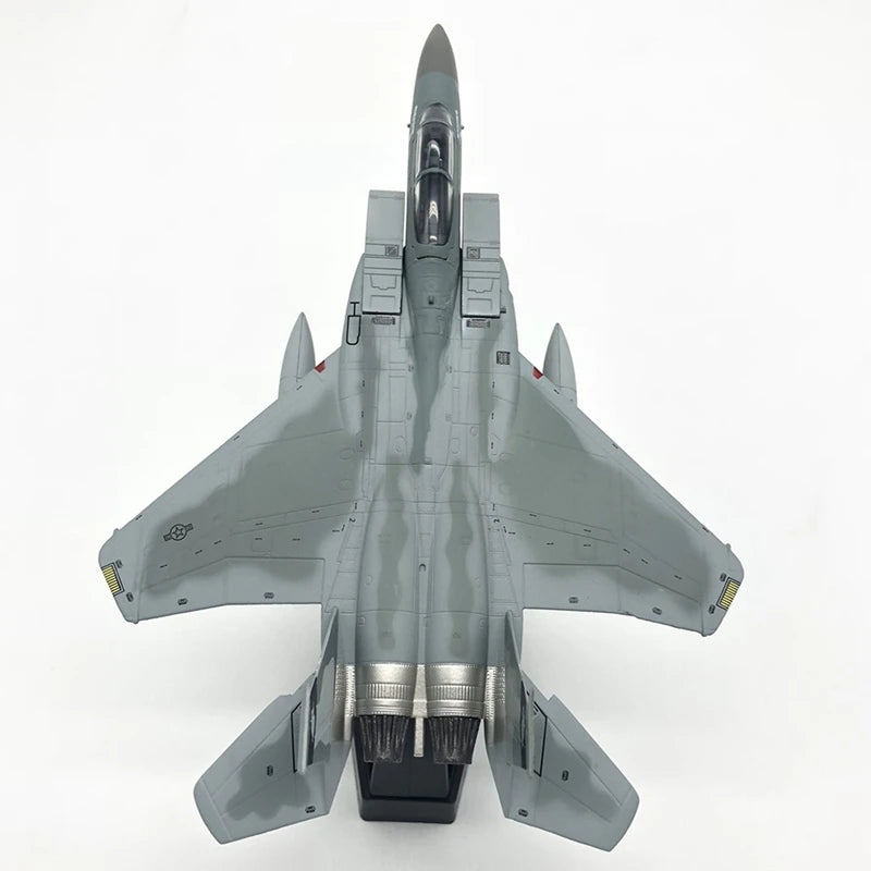 1/100 Scale Diecast F15 Eagle Model - American Navy Collectible