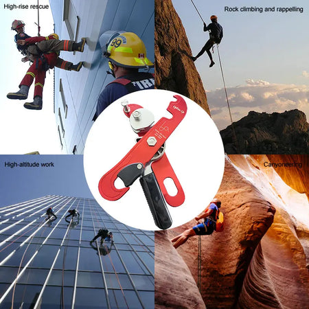 Descent Stop Handle Abseiling Device &ndash; Smooth Rappel Control