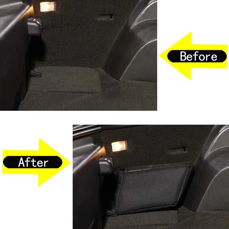 Scatola organizer nera per Chevrolet Corvette C7 dal 2014 al 2019