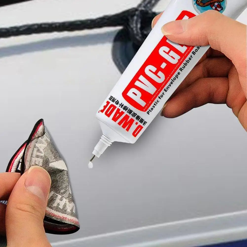 60ML PVC Adhesive Inflatable Boat Repair Glue SUP Repair Glue Tubes Inflatable Boat Paddle Board Kayak Tube Repair Glue