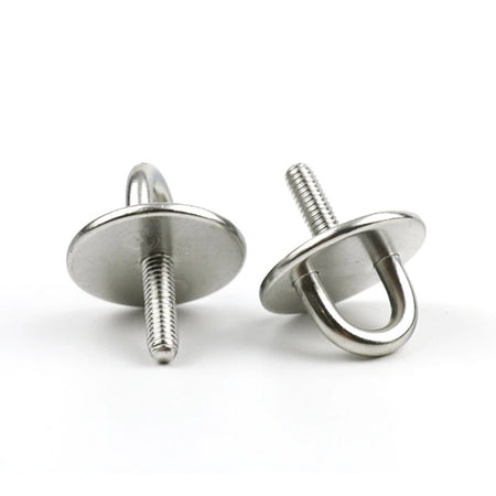 Heavy-Duty 304 Stainless Steel U-Shaped Pad Eye Plate for Marine and Outdoor Use