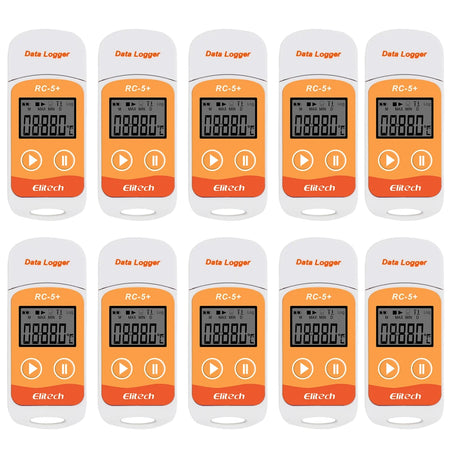 RC-5+ Datalogger USB Temp Logger &ndash; 32000 Points Capacity 10pcs