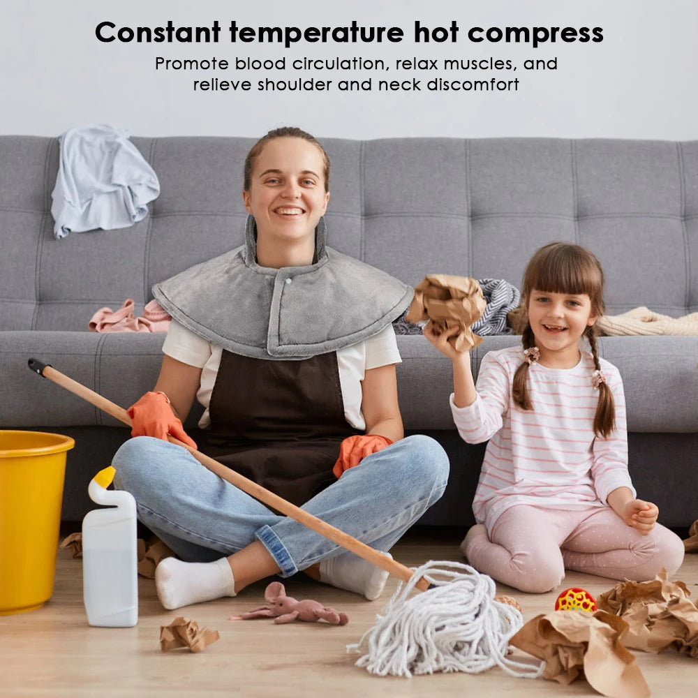 Electric Shoulder Neck Heating Pad &ndash; Nine Level Control