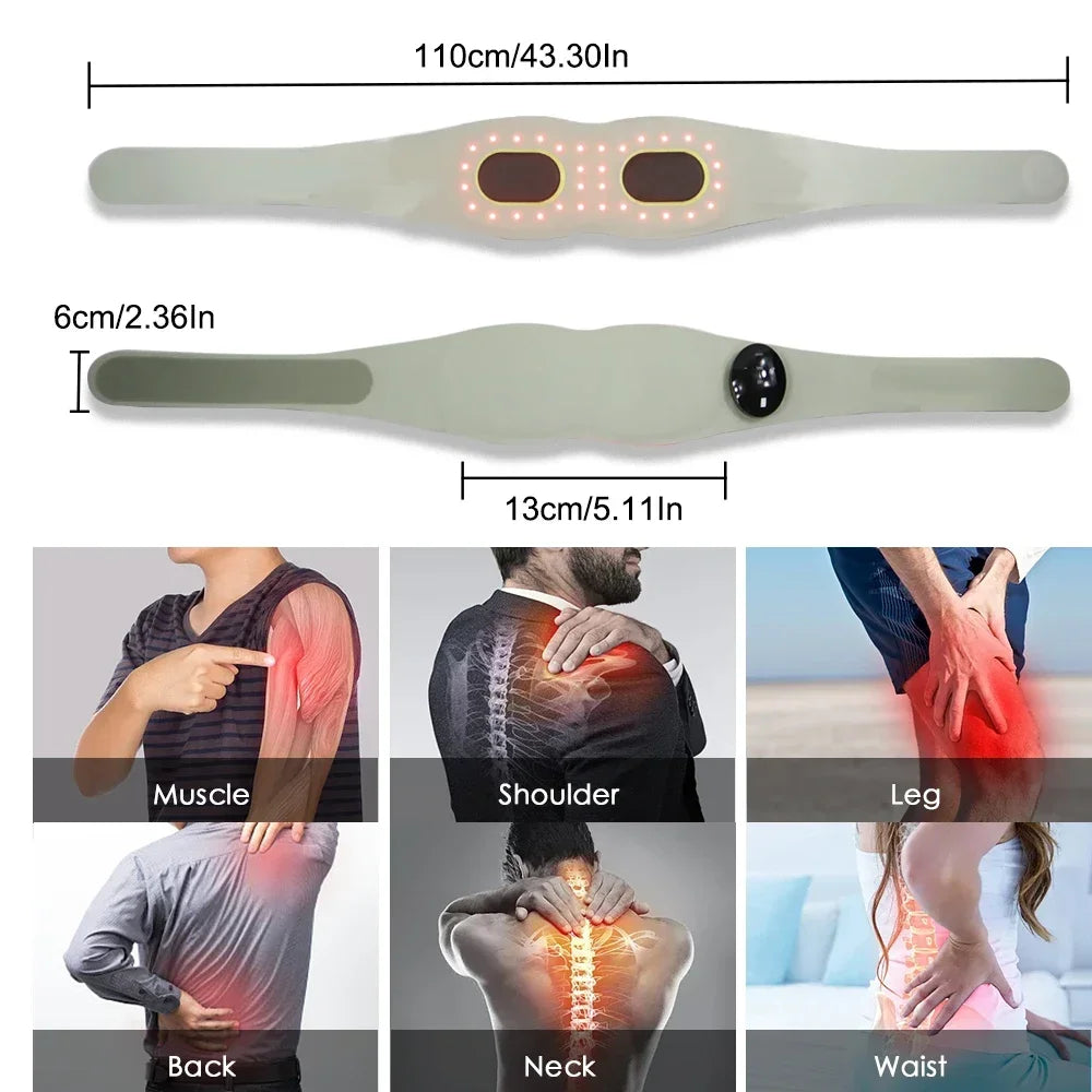 Far Infrared Massage Belt &ndash; Infrared Heat Therapy EMS