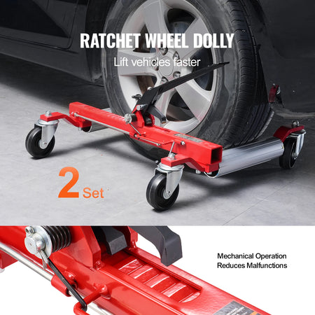 SucceBuy Wheel Dolly &ndash; Heavy Duty Vehicle Positioning