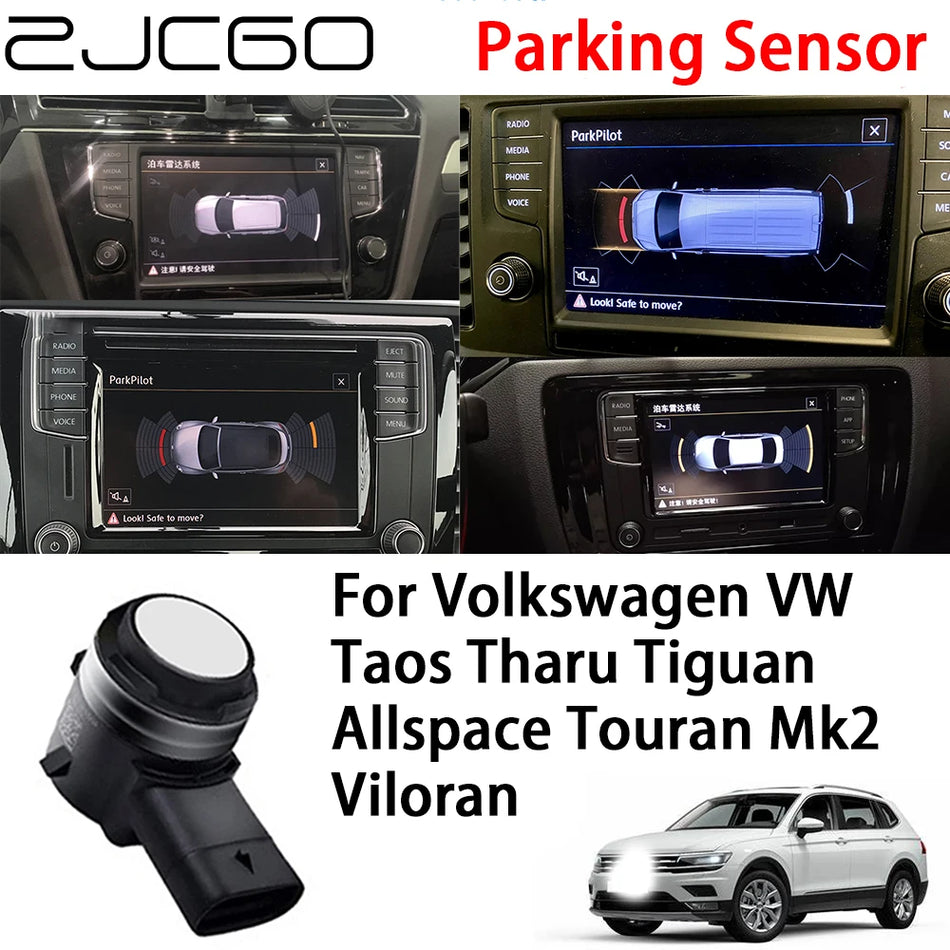 Set senzora za parkiranje sprijeda i straga za Volkswagen Taos, Tiguan, Touran Mk2
