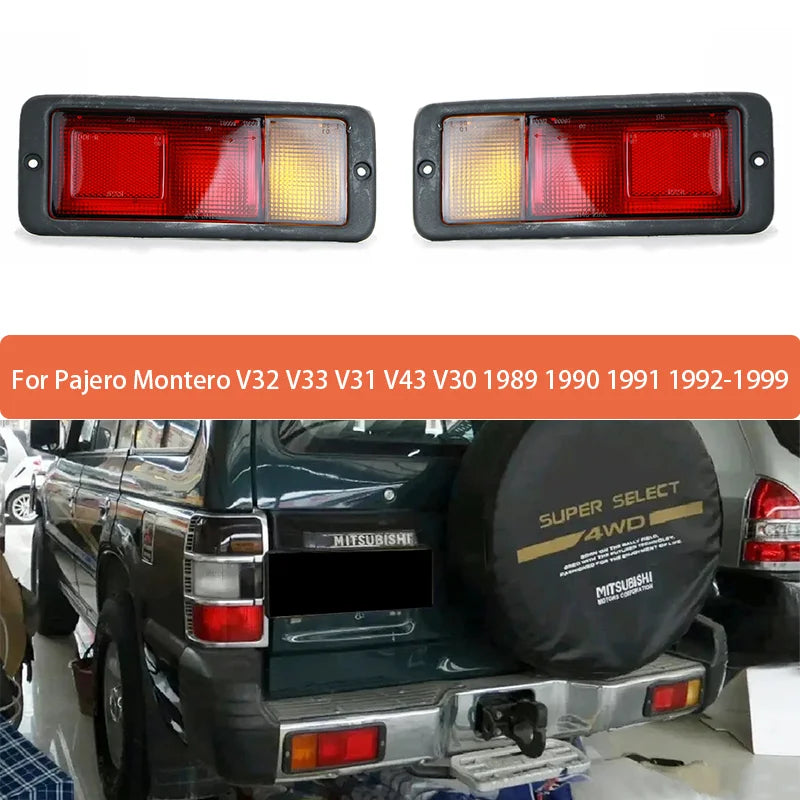 Rear Fog Lamp Assembly Without Bulb For Mitsubishi Pajero Montero V32 V33 V31 V43 V30