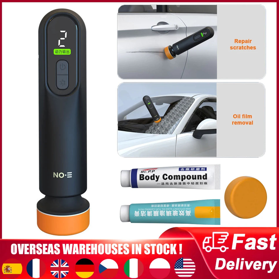 40W Μίνι Ασύρματη Πολυεργαλείο Αυτοκινήτου 12000RPM Αφαίρεση Λιπαντικού Φιλμ