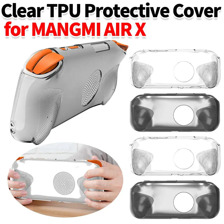 Clear TPU Shockproof Case Ergonomic Grip For MANGMI AIR X