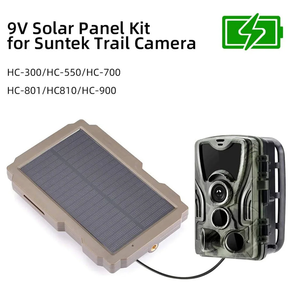 Trail Game Camera Solar Panel Kit 6V-12V &ndash; Solar Powered
