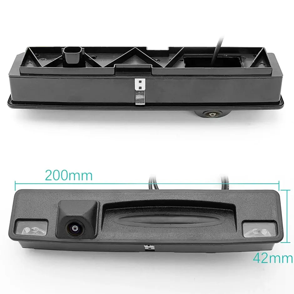GreenYi HD Car Rear Trunk Handle Camera For Ford Fiesta MK8 HB Focus Mk4 2017~2022 Puma 2019~2023 SYNC 2 SYNC 3 OEM Plug 54Pin by InterCyprus Trading Ltd