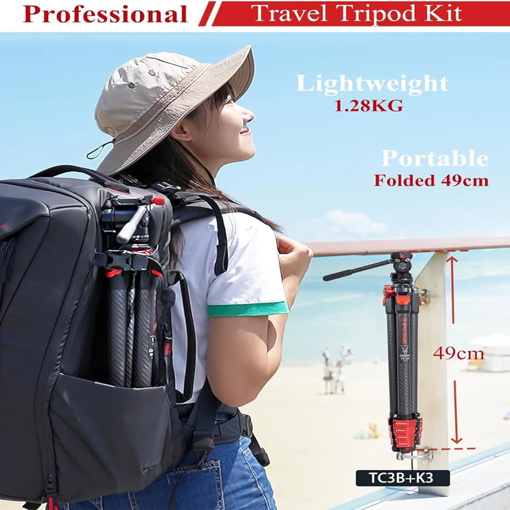 IFootage Carbon Fiber Tripod TC3B &ndash; Ultra Lightweight