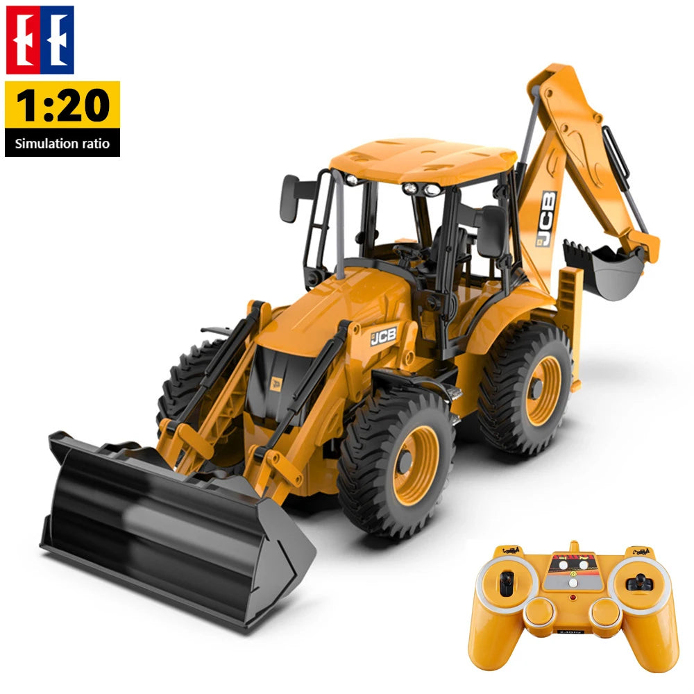 Daioller Rc Graafmachine, speelgoed, bouwvoertuig voor kinderen, 3-12, op afstand bestuurde auto met spray, metalen schep, 3 x accu, 680 graden rotatie, licht, hydraulische graafmachine voor jongens Daioller Rc Graafmachine, speelgoed, bouwvoertuig voor kinderen, 3-12, op afstand bestuurde auto met spray, metalen schep, 3 x accu, 680 graden rotatie, licht, hydraulische graafmachine voor jongens