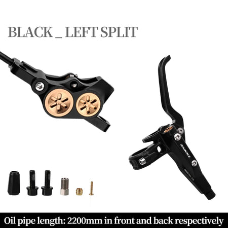 TB730 &ndash; 2200mm Split-Type Hydraulic Disc Brake System black split-type L