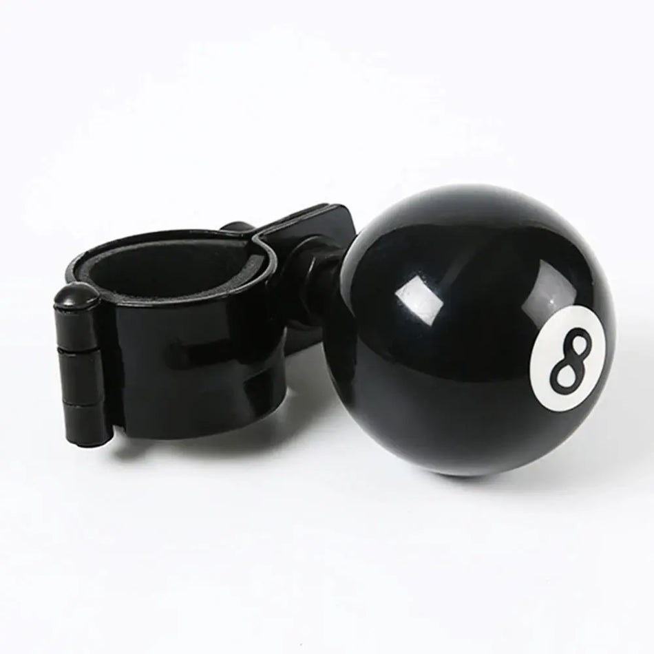 Black 8 Ball Steering Wheel Booster Universal Creative Driving Knob by InterCyprus Trading Ltd