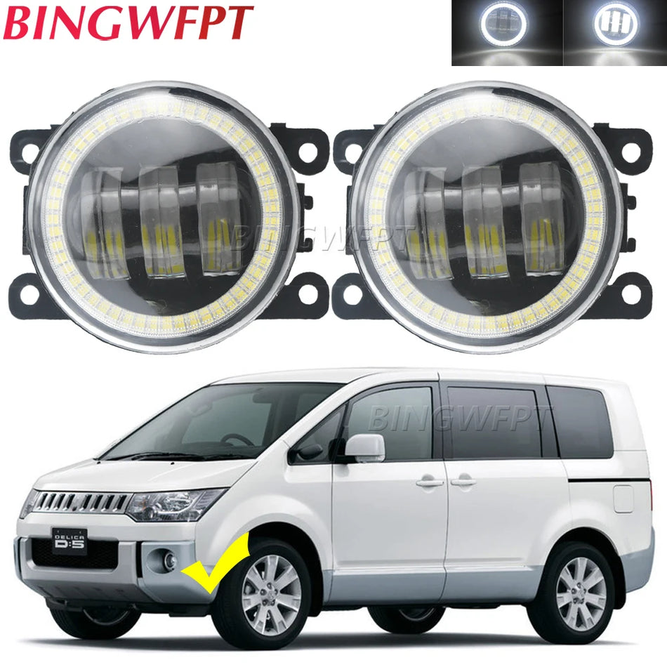 LED Angel Eye DRL za Mitsubishi Delica D5 sklop svetil za meglo