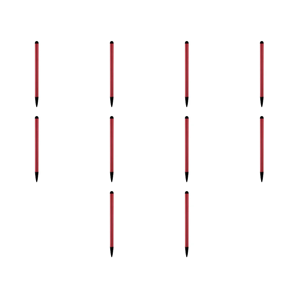 Universal Stylus Pen for iPad, iPhone, Samsung - Precision Drawing &amp; Writing Red 10PCS