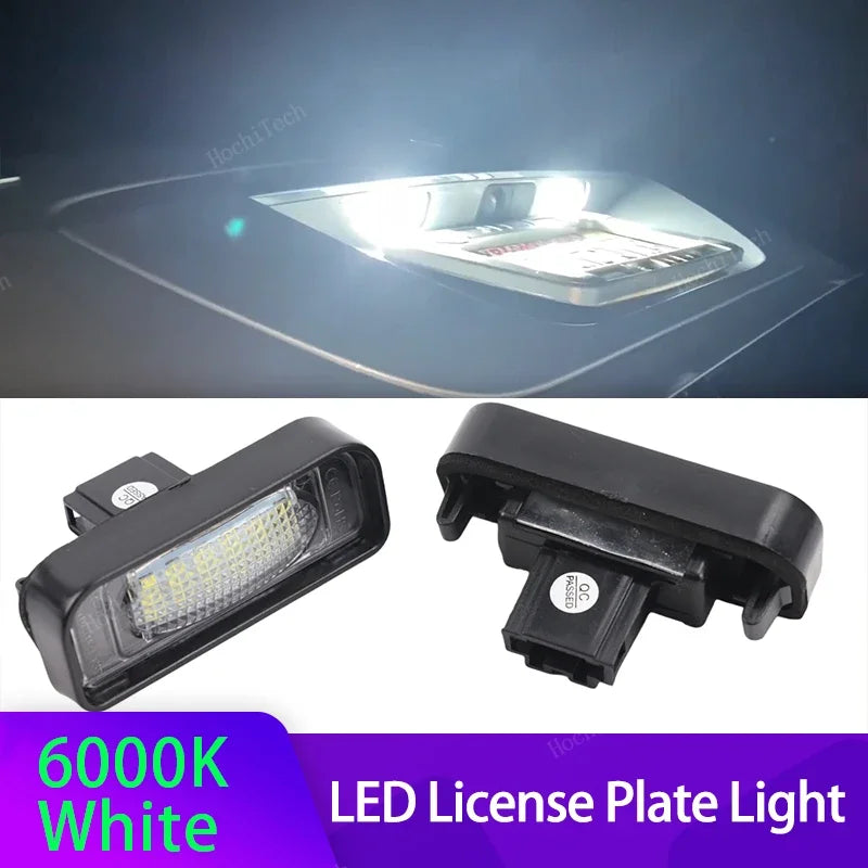 Luces de matrícula LED 2PCS para Mercedes-Benz W220 Clase S S320 S350 S500 S55 S600 S65 6500K