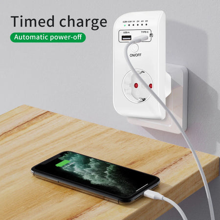 JUANJUAN UD03 &ndash; Programmable Countdown Timer with USB Type-C