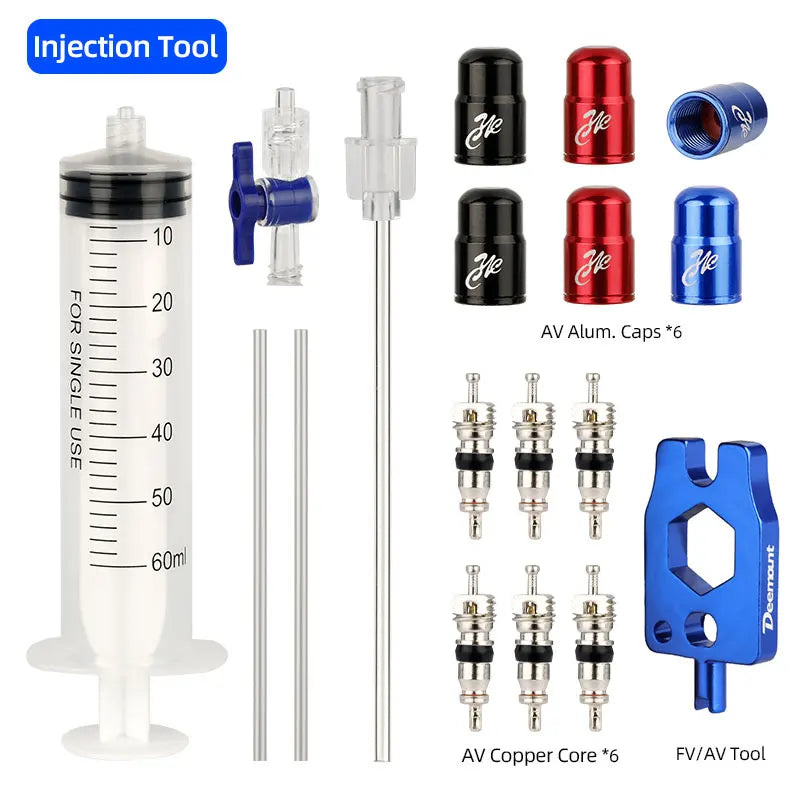 Deemount Tire Sealant Syringe &ndash; Easy Fluid Injection Tool TOL179 AV6-A13