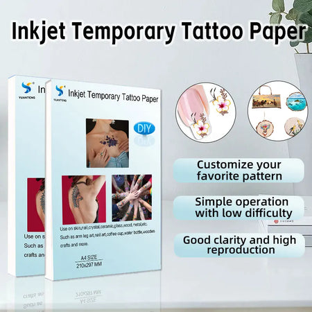 Tattoos Transfer Paper A4 &ndash; Waterproof Tattoo Sheets