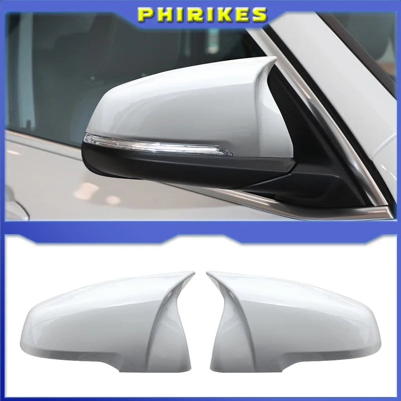 2Pz Coperture Specchio Lucide Nere BMW X1 X2 Z4 Supra