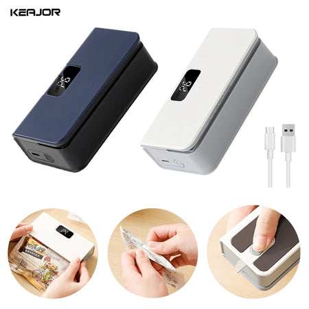 Mini Heat Bag Sealing Machine - 2 In 1 Bag Sealer Cutter