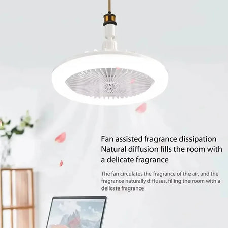 3in1 Modern 30W Aromatherapy Fan Lamp &ndash; Remote Control