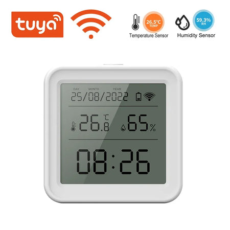 Tuya Zigbee Temperature Humidity Sensor &ndash; Voice Control WiFi 1PCS