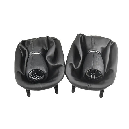 Gear Shift Knob With Leather Grip For Seat Leon Mk1 5 Speed by InterCyprus Trading Ltd
