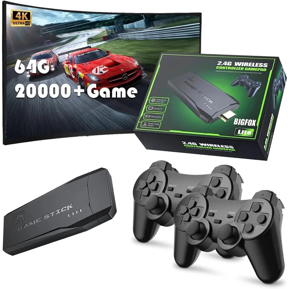 Retro Game Stick - 20,500+ Games | Ultimate Retro Console Experience